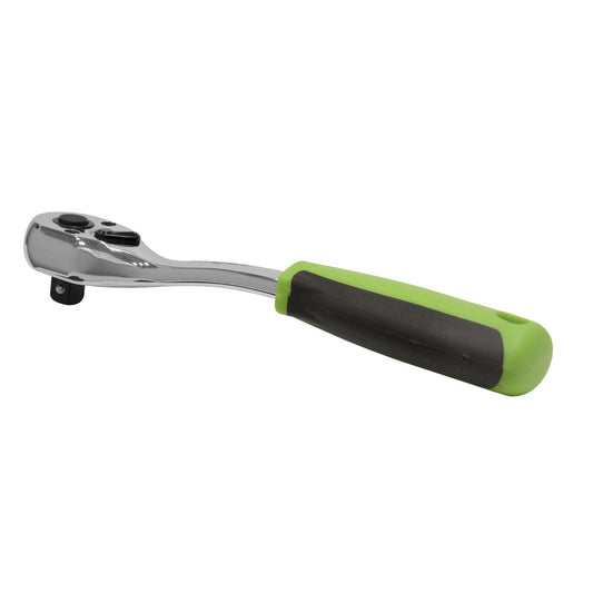 Sealey 3/8"D Ratchet Wrench Offset 72 Tooth Comfort Grip Length 200mm S01204