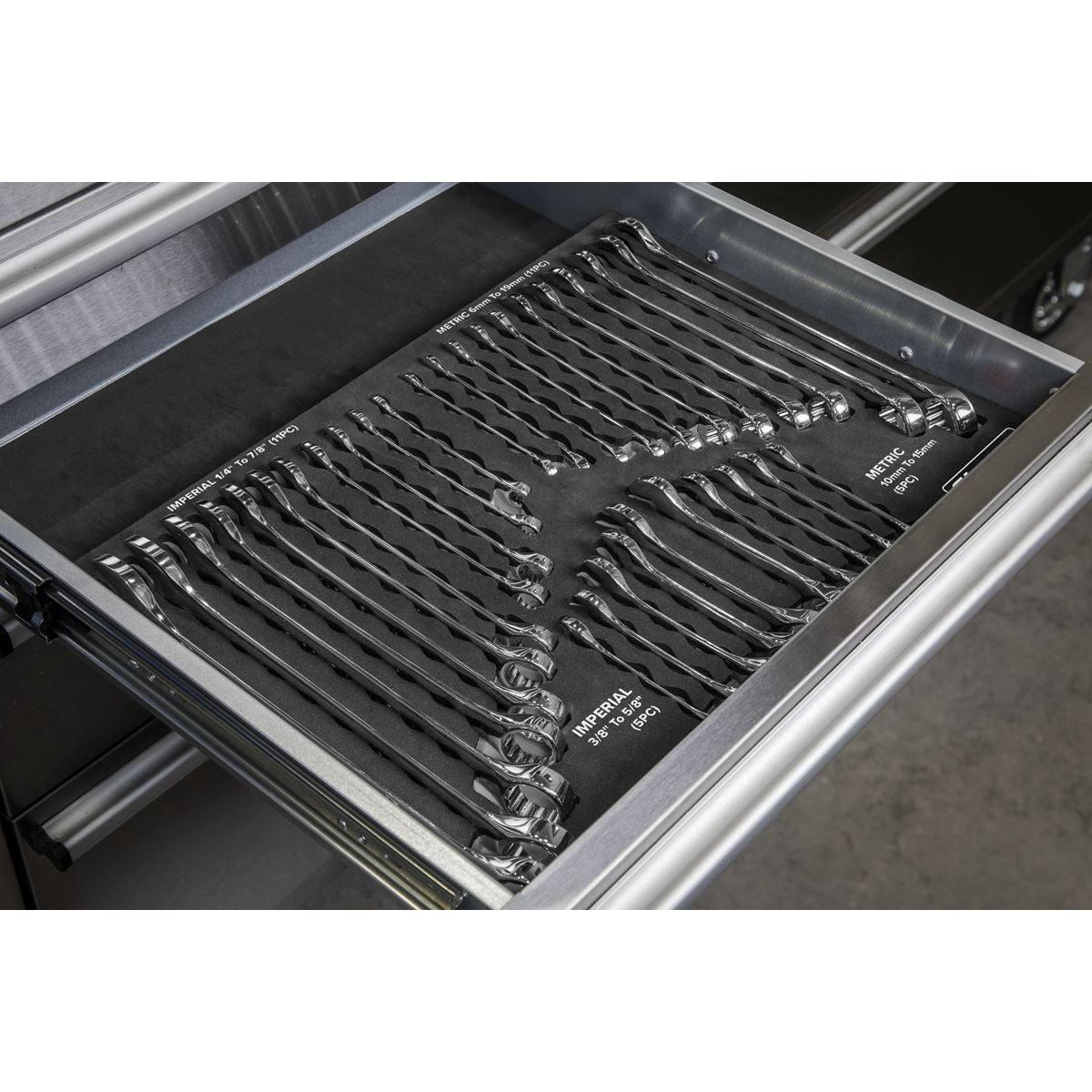 Sealey Combination Spanner Set 32pc - Metric/Imperial S01239