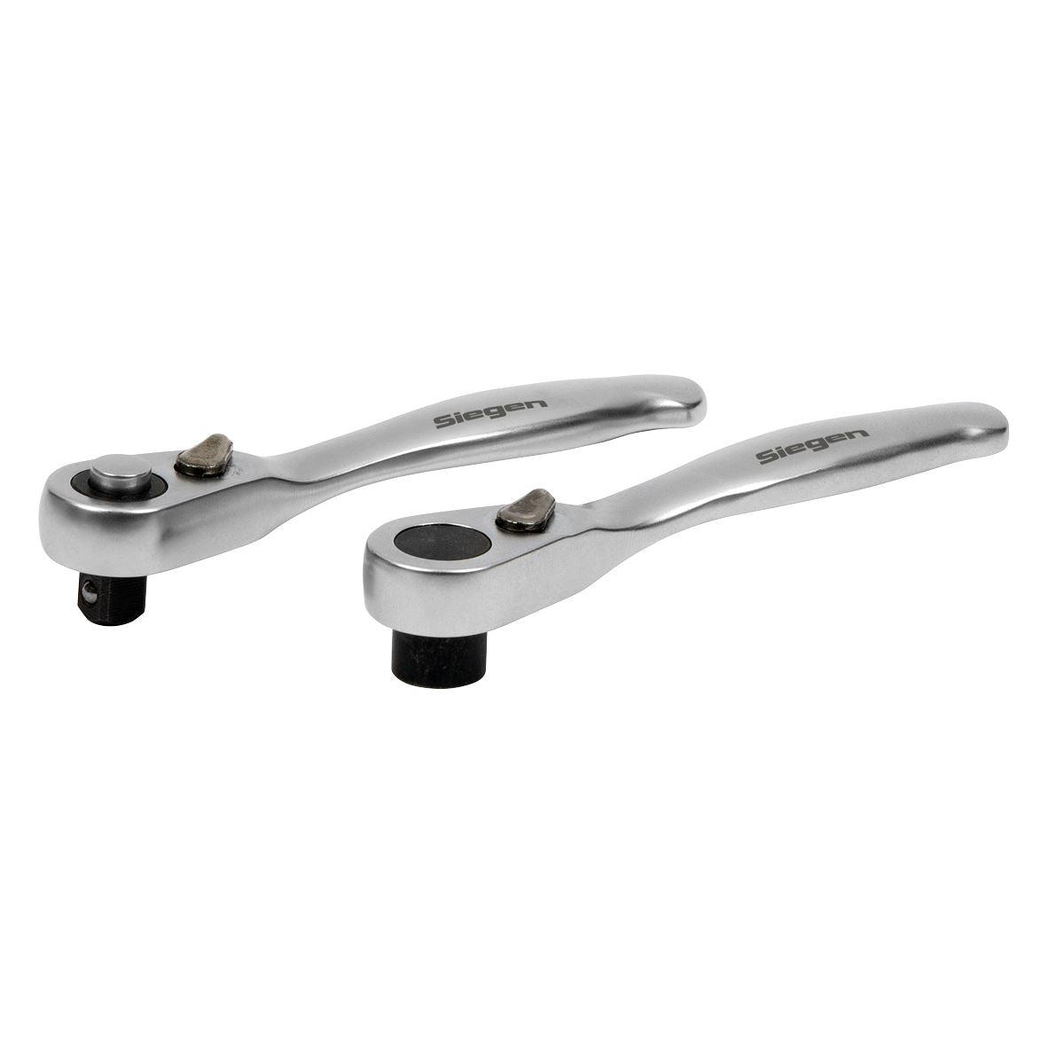 Sealey Micro Ratchet Wrench & Bit Driver Set 2pc 1/4" Hex  & 1/4" Square S01250