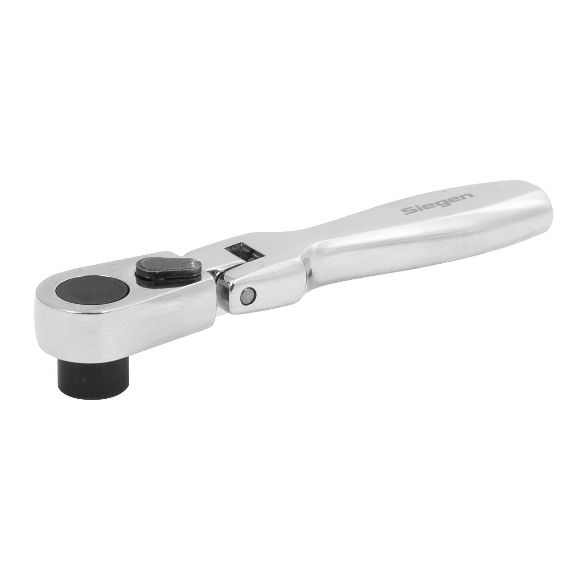 Sealey 1/4"Hex Bit Driver Micro Flexi Head Ratchet 72-TOOTH Flip Reverse S01253