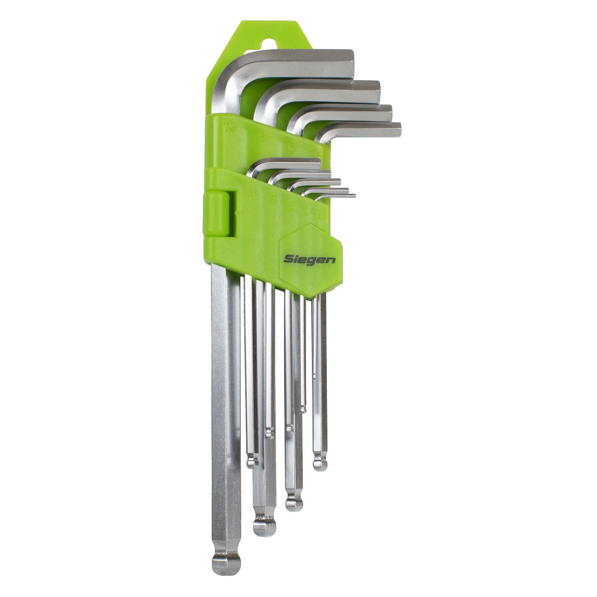 Sealey Hex Key Set Ball-End Long 9pc - Metric S01260