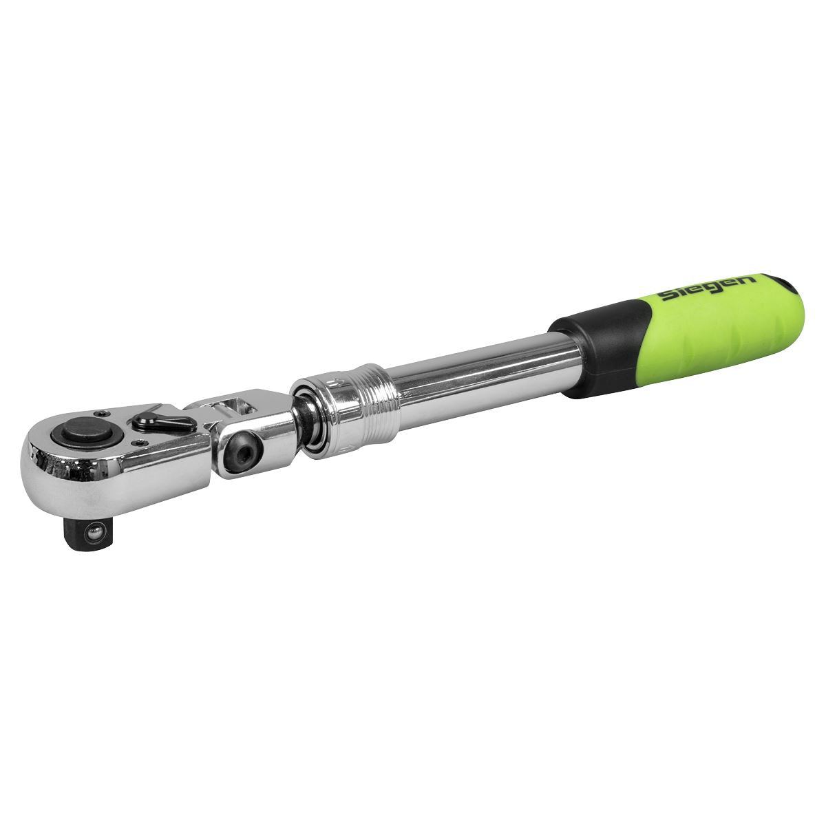 Sealey Siegen Extendable Flexi-Head Ratchet Wrench 1/2"Sq Drive S01296