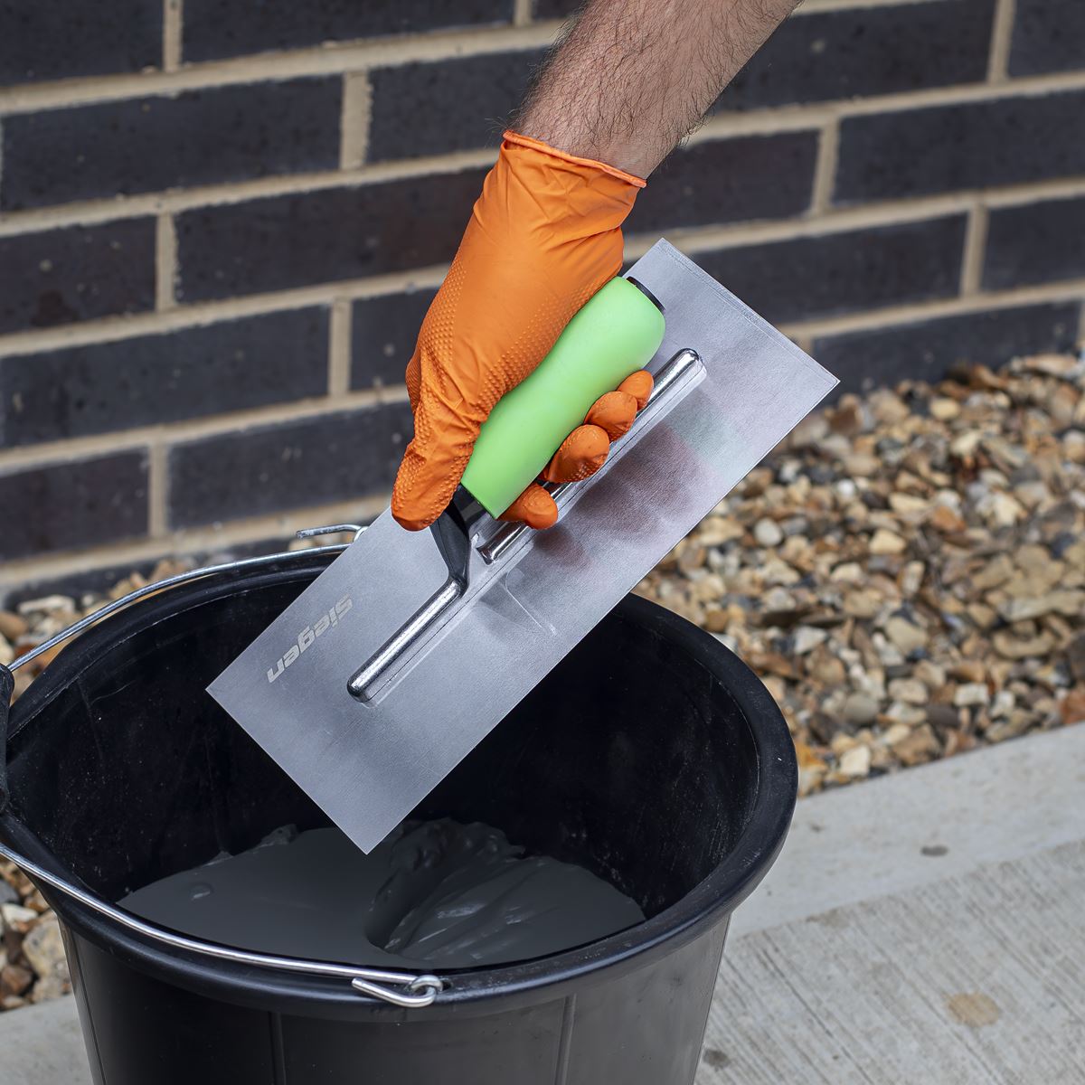 Sealey Siegen Plastering Trowel with Soft Grip Handle 280mm Carbon Steel S01302