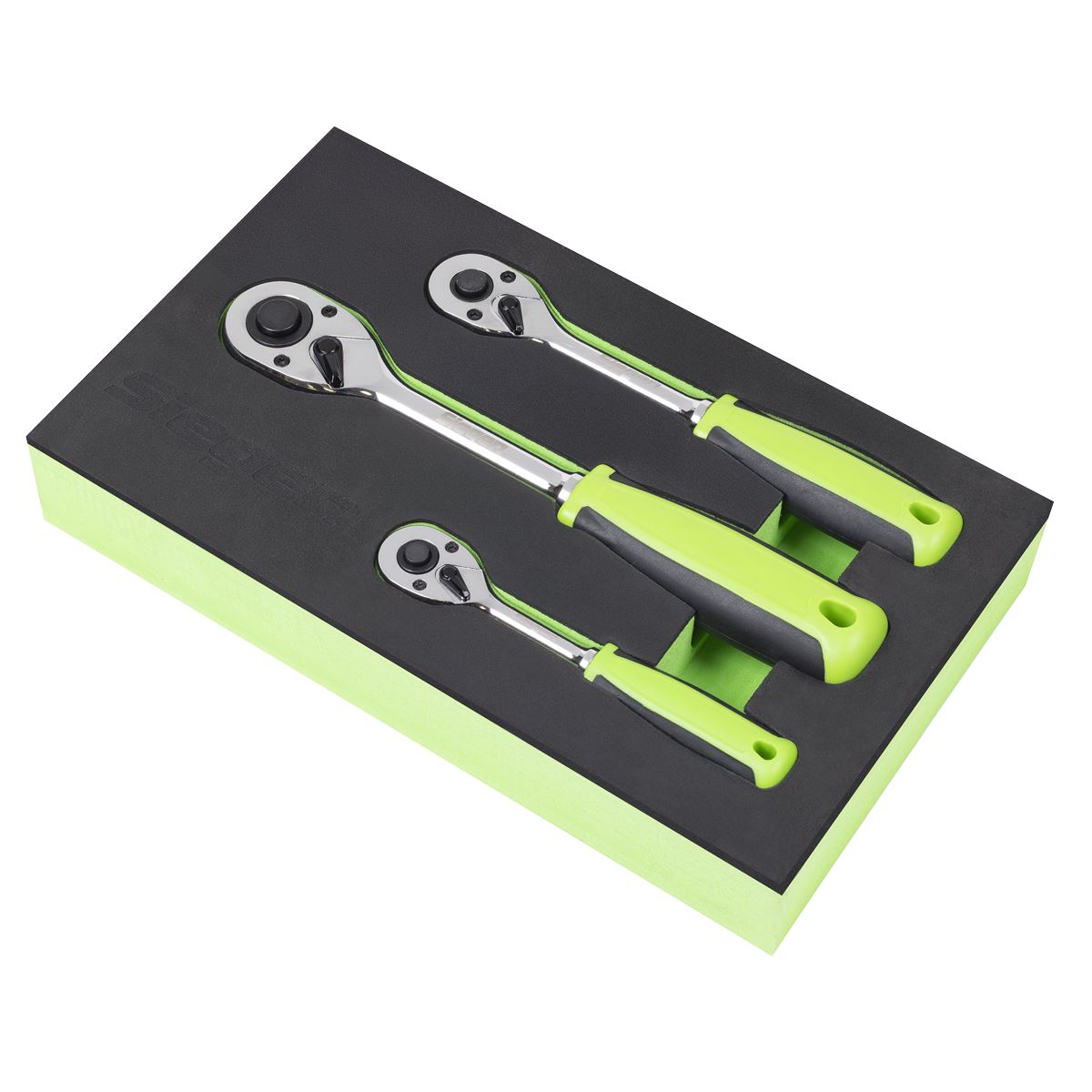 Sealey Ratchet Wrench Set 3pc S01331