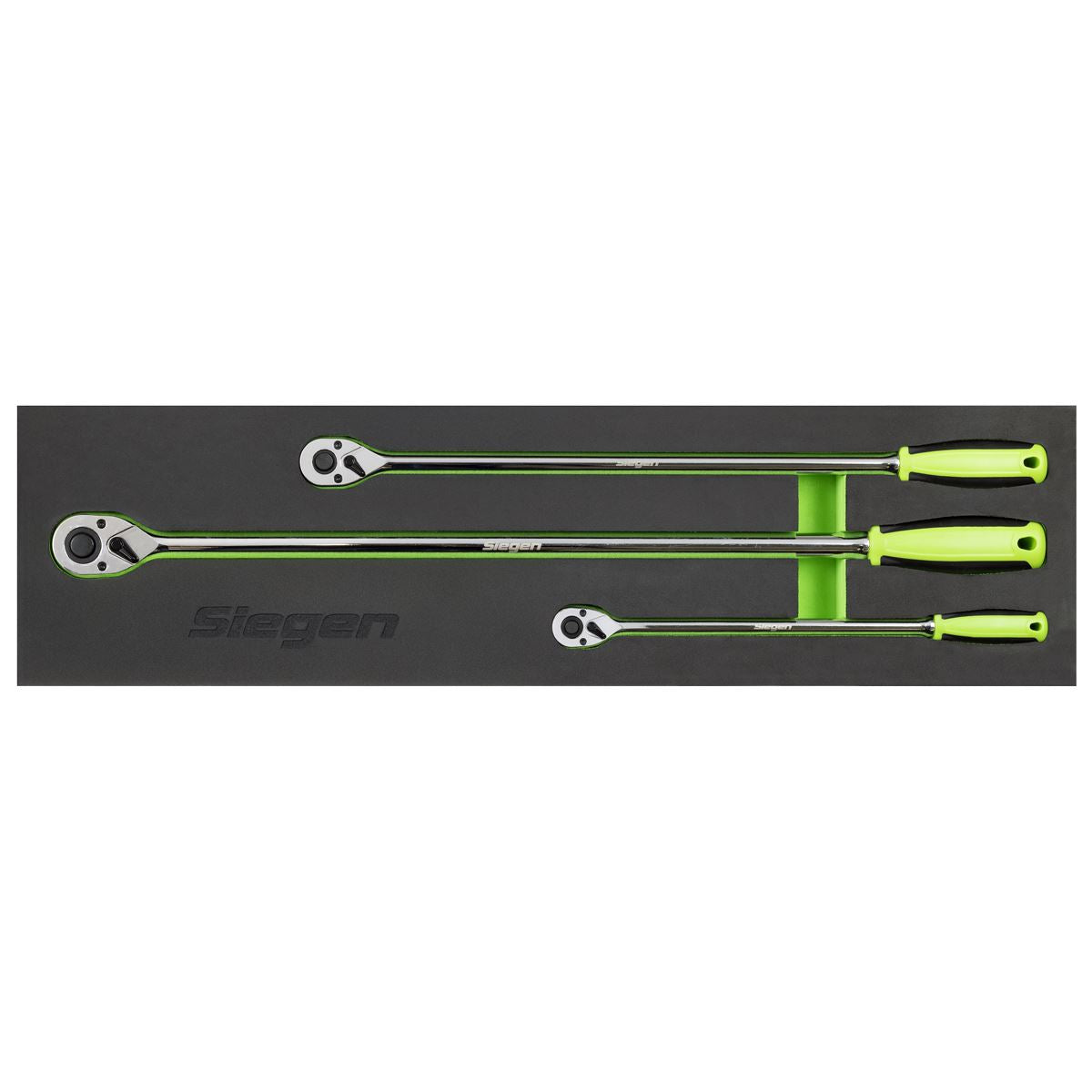 Sealey Extra-Long Ratchet Wrench Set 3pc S01332