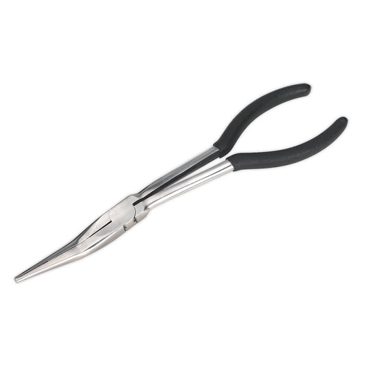 Sealey Needle Nose Pliers 275mm Offset S0437
