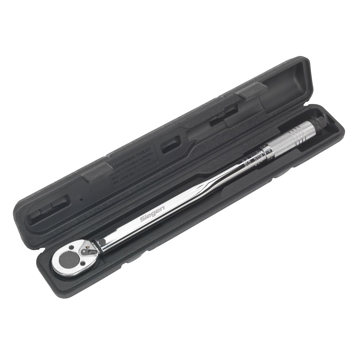 Sealey Torque Wrench 1/2"Sq Drive 42 to 210Nm 31 to 155lb.ft Flip Reverse S0456