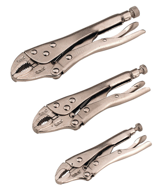 Sealey Locking Pliers Set 3pc S0463
