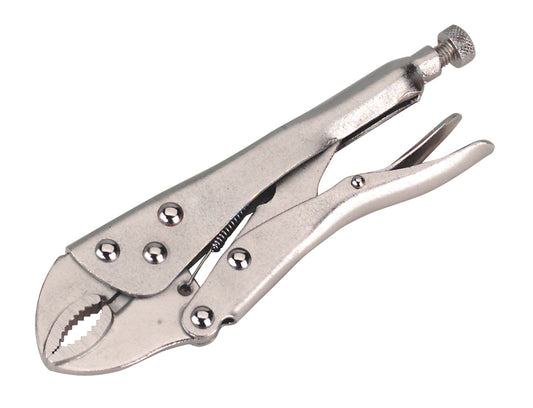 Sealey Locking Pliers 175mm Curved Jaw S0486