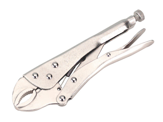 Sealey Locking Pliers 215mm Curved Jaw S0487