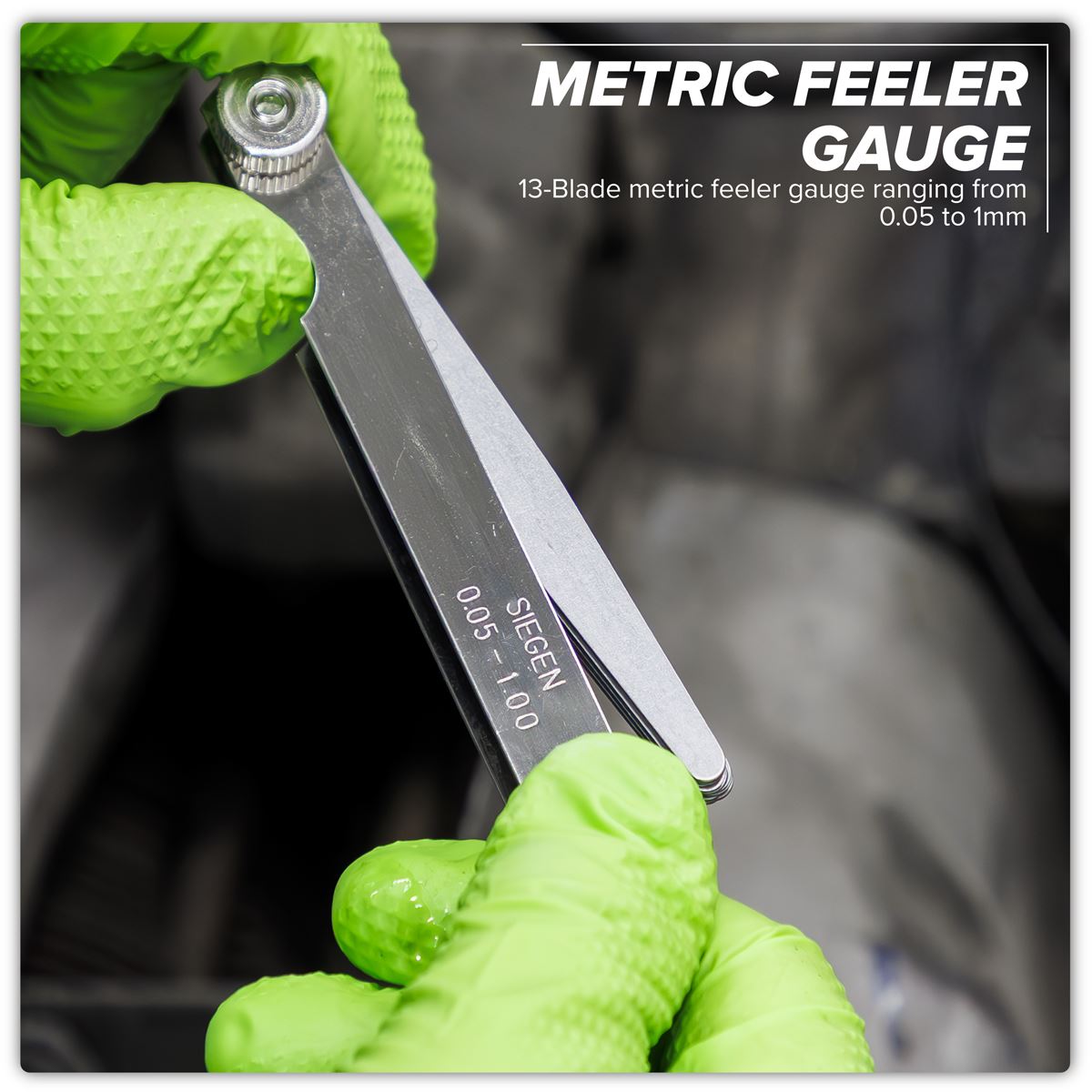 Sealey Feeler Gauge 13 Blade - Metric S0517