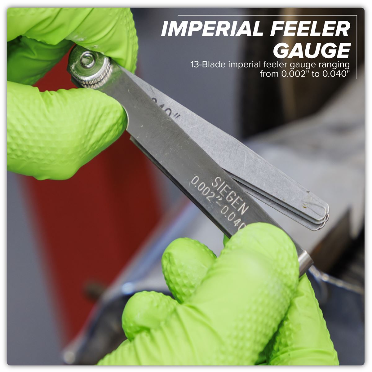 Sealey Feeler Gauge 13 Blade - Imperial S0518