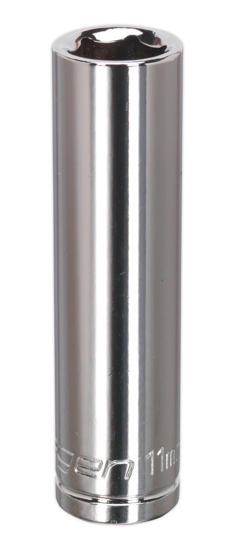 Sealey 11mm Deep 3/8"Sq Drive WallDrive Socket Chrome  Hardened Tempered S0589