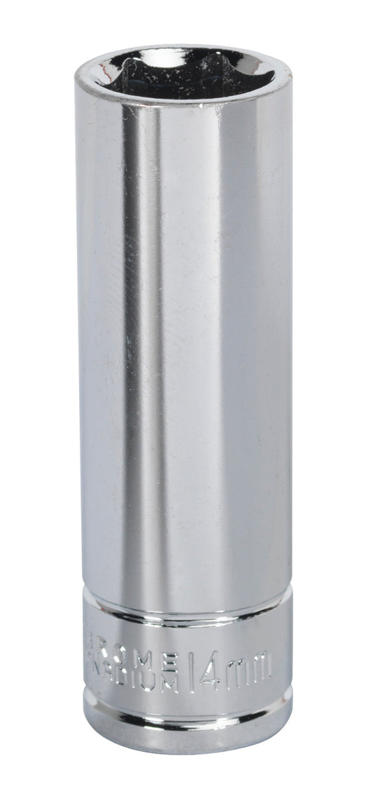 Sealey 14mm Deep 3/8"Sq Drive WallDrive Socket Chrome  Hardened Tempered S0592