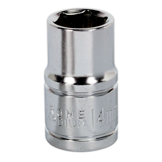 Sealey 14mm WallDrive Standard Length Chrome Socket 1/2"Sq Drive S0652
