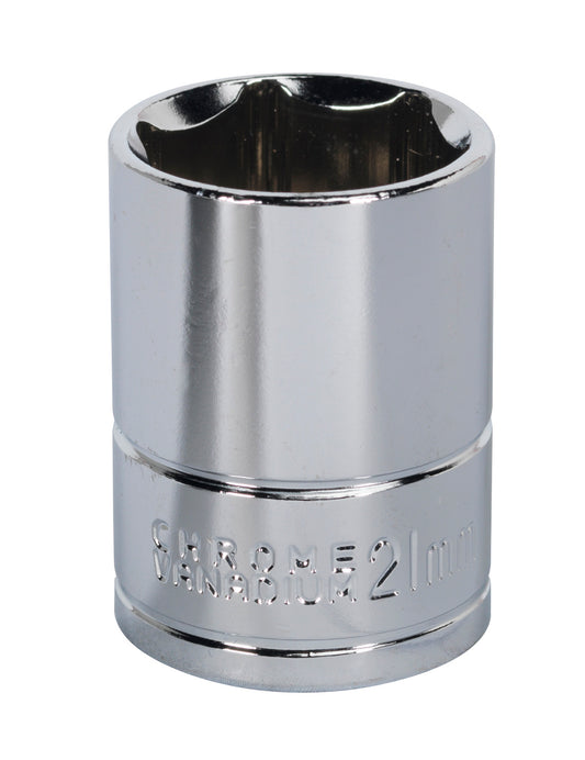 Sealey 21mm WallDrive Standard Length Chrome Socket 1/2"Sq Drive S0658