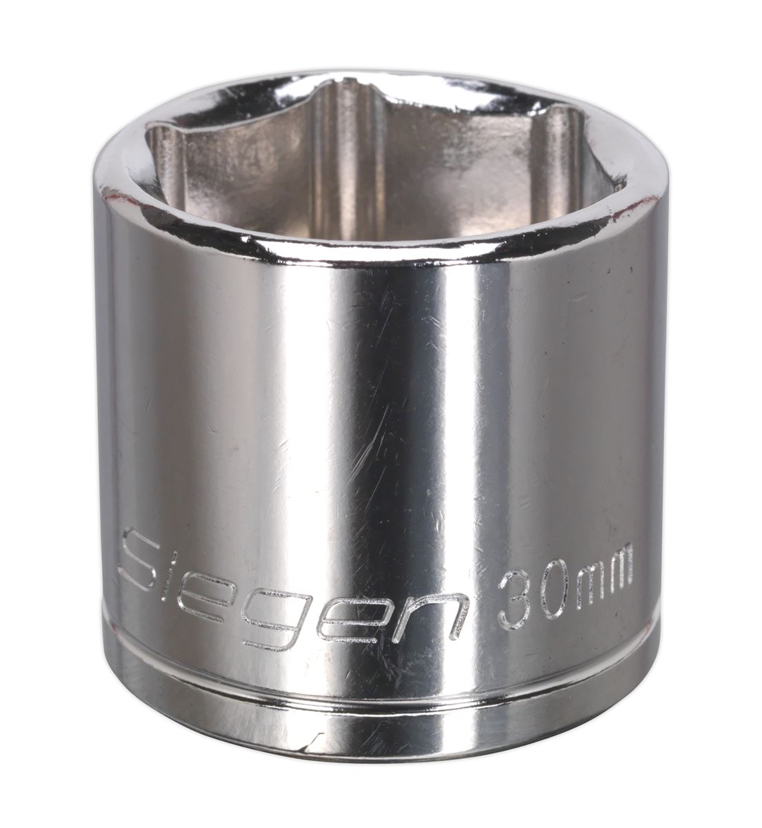Sealey 30mm WallDrive Standard Length Chrome Socket 1/2"Sq Drive S0664