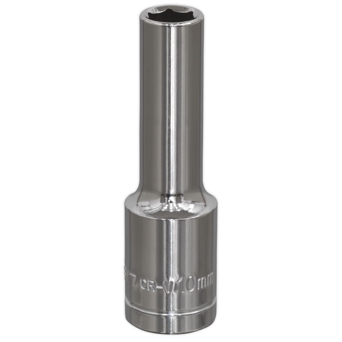 Sealey 10mm Deep Metric WallDrive Socket 1/2"Sq Drive Chrome S0666