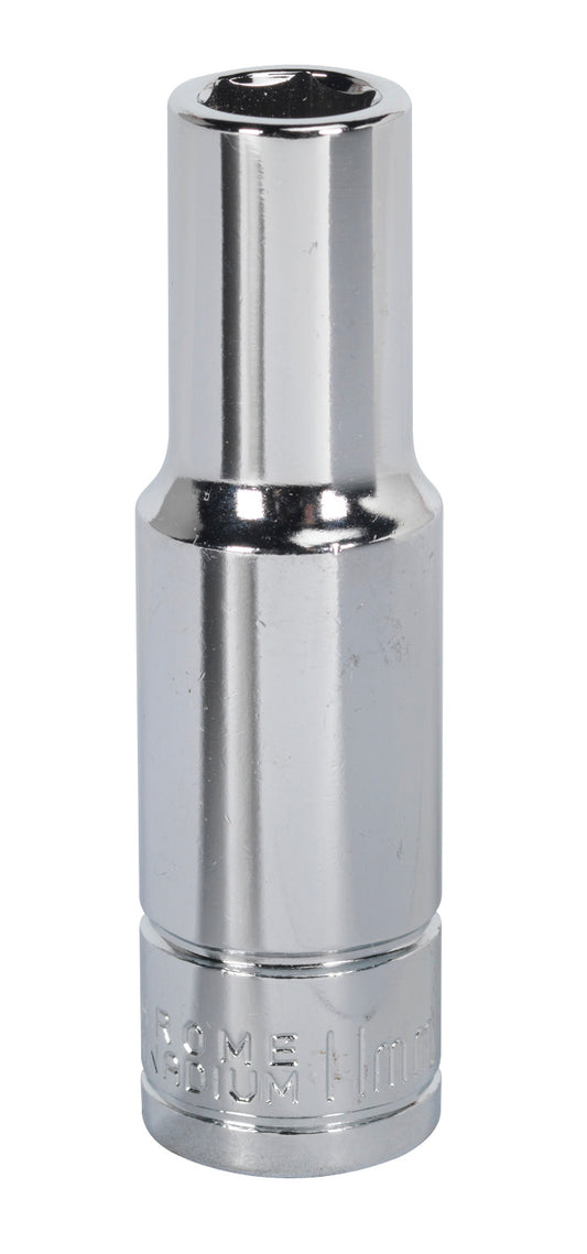 Sealey 11mm Deep Metric WallDrive Socket 1/2"Sq Drive Chrome S0667