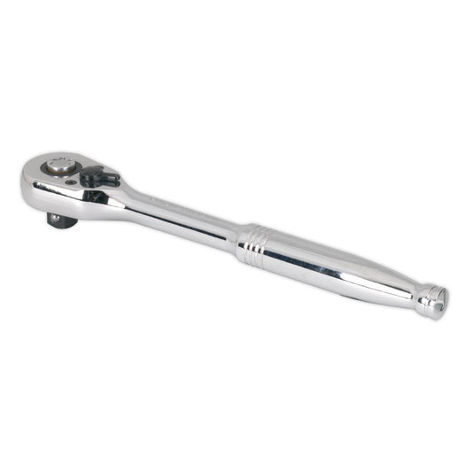 Sealey 1/2"D Pear Head Flip Reverse Ratchet Wrench 45 Tooth Slim HandleS0706