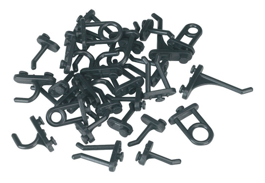 Sealey Hook Assortment for Composite Pegboard 30pc S0766