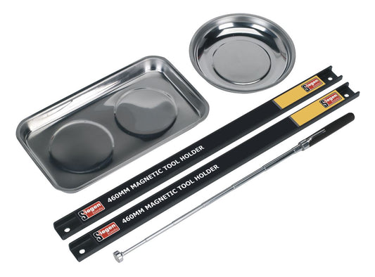 Sealey Magnetic Bowl & Tool Holder Set 5pc S0773