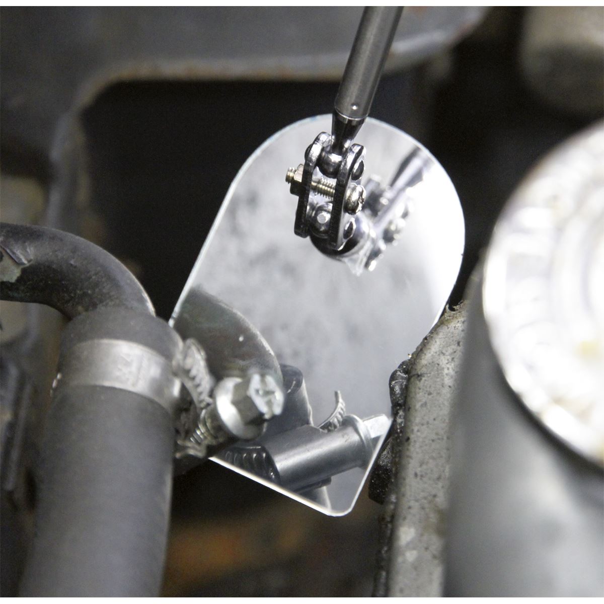 Sealey Telescopic Magnetic Pick-Up Tools & Inspection Mirrors - Display Box of 20 S0946