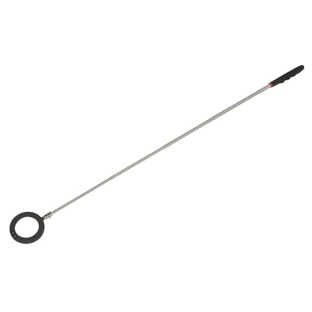 Sealey Telescopic Inspection Mirror �75mm with LED S0947