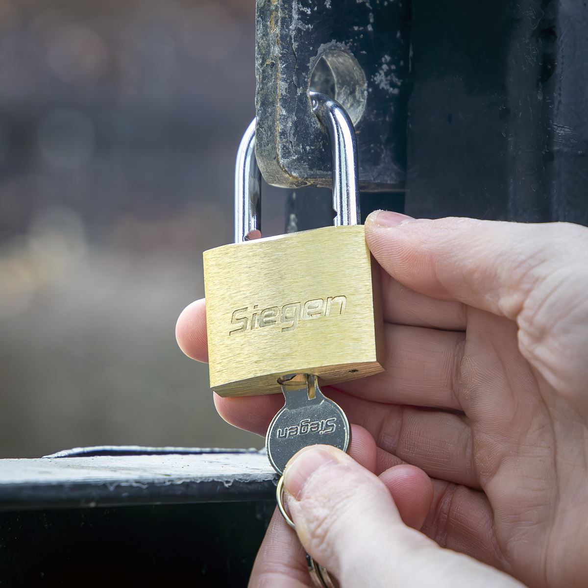 Sealey Brass Body Padlock with Brass Cylinder 40mm S0987