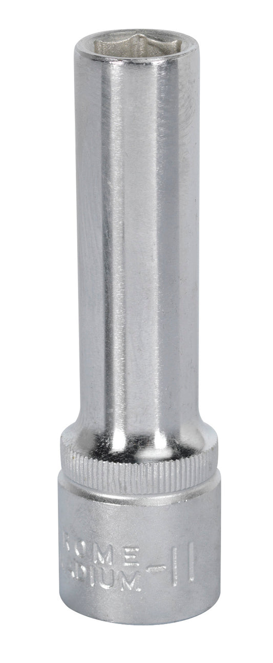 Sealey 11mm Deep Metric WallDrive Socket 1/2"Sq Drive Chrome S1211D
