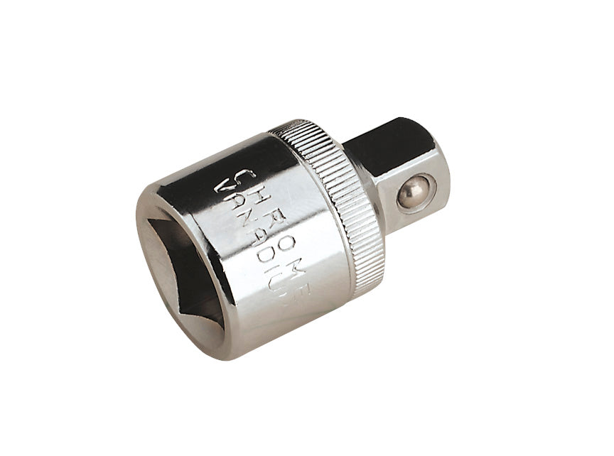 Sealey Adaptor 1/2"Sq Drive Female to 3/8"Sq Drive Male Chrome Plated S12F-38M
