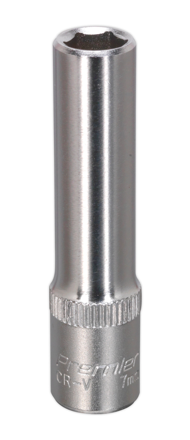 Sealey Metric Socket 7mm Deep 1/4"Sq Drive WallDrive S1407D