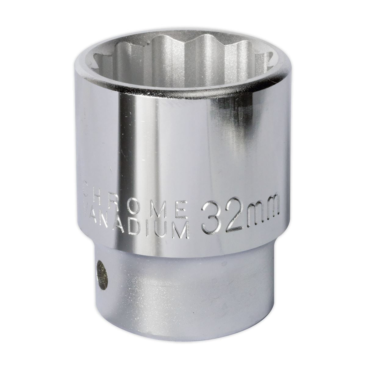 Sealey 32mm 3/4"Sq Drive Standard WallDrive Socket 12pt Chrome S34/32
