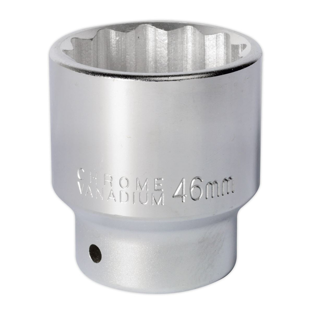Sealey 46mm 3/4"Sq Drive Standard WallDrive Socket 12pt Chrome S34/46