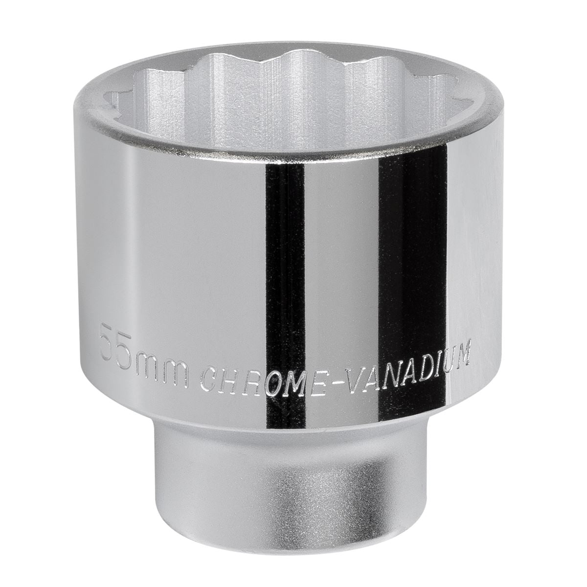 Sealey 55mm 3/4"Sq Drive Standard WallDrive Socket 12pt Chrome S34/55