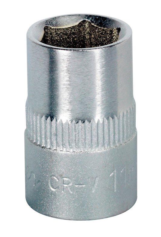 Sealey 3/8"Sq Drive Socket 11mm WallDrive Chrome Standard Length S3811