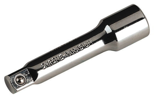 Sealey 3/8"Sq Drive Extension Bar 75mm Chrome Plated S38E75