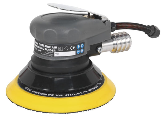 Sealey Air Palm Orbital Sander �150mm Dust-Free SA09