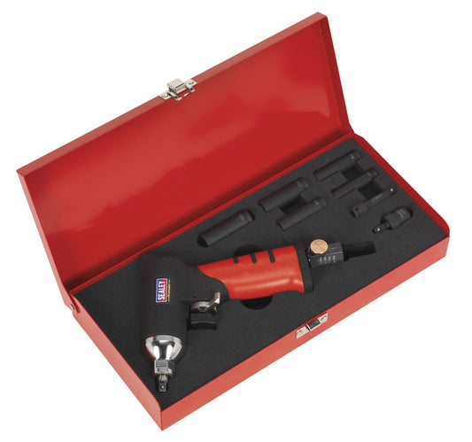 Sealey Air Impact Wrench 1/4"Sq Drive Diesel Glow Plug Kit SA141