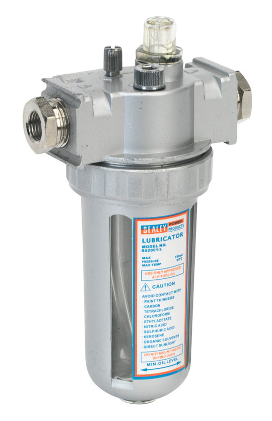 Sealey Air Tool Lubricator Output 145 psi Airflow 55cfm SA2001/L