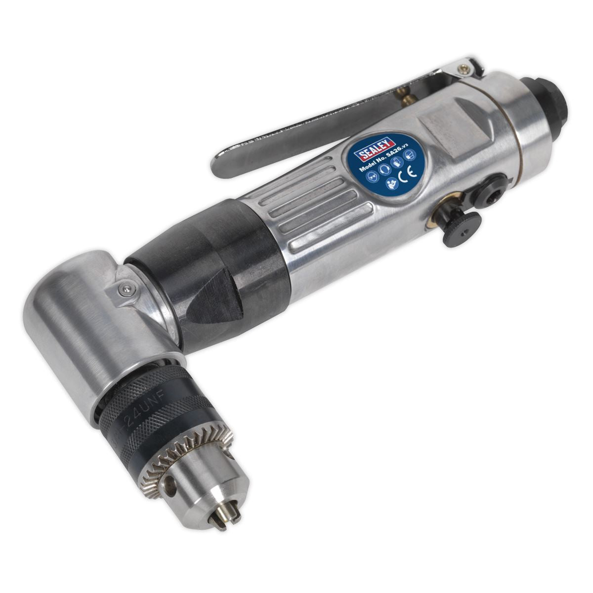 Sealey Air Angle Drill �10mm Reversible SA26