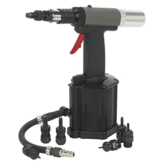 Sealey Air Hydraulic Nut Riveter Heavy Duty Vacuum System Sizes M3 To M12 SA317