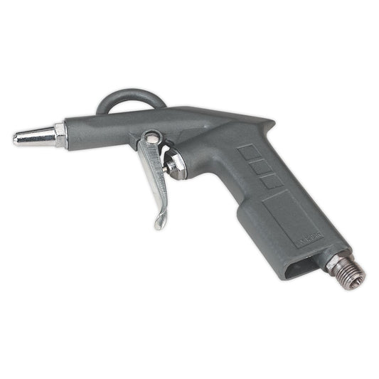 Sealey Air Blow Gun With 1/4BSP Air Inlet Pistol Grip Die Cast Metal Body SA334