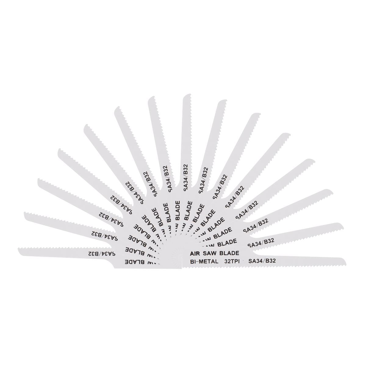 Sealey Air Saw Blade 32tpi - Pack of 15 SA34/B3215