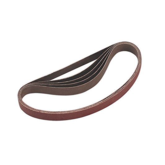 Sealey Sanding Belt 20 x 520mm 80Grit Pack of 5 SA355/B80G