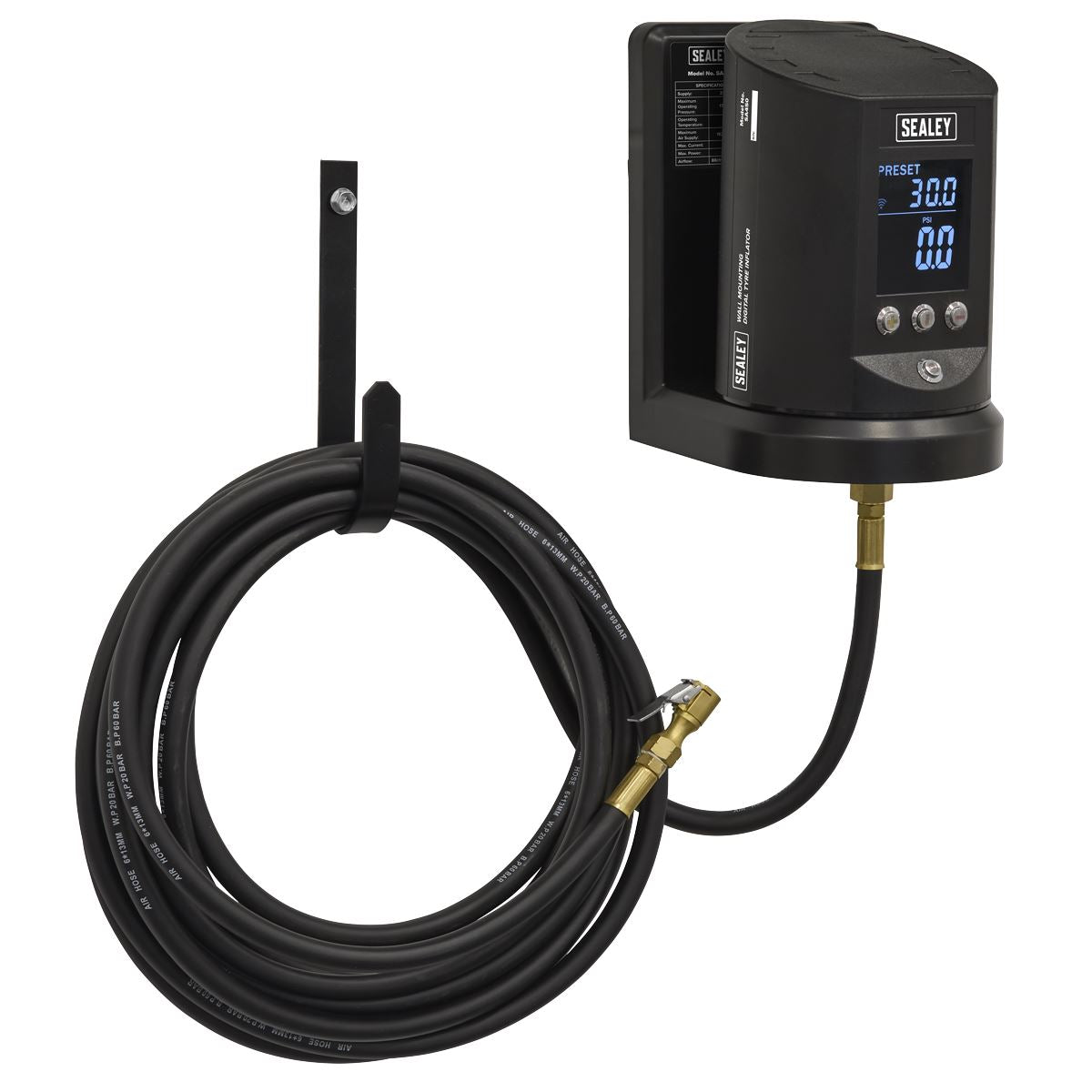 Sealey Wall Mounting Tyre Inflator Digital SA450