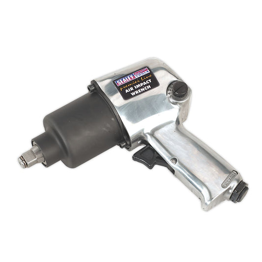 Sealey Air Impact Wrench 1/2"Sq Drive Twin Hammer Torque 500lb.ft 680Nm SA602