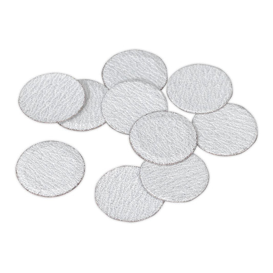Sealey Sanding Disc �50mm 60Grit Pack of 10 SA701D60G