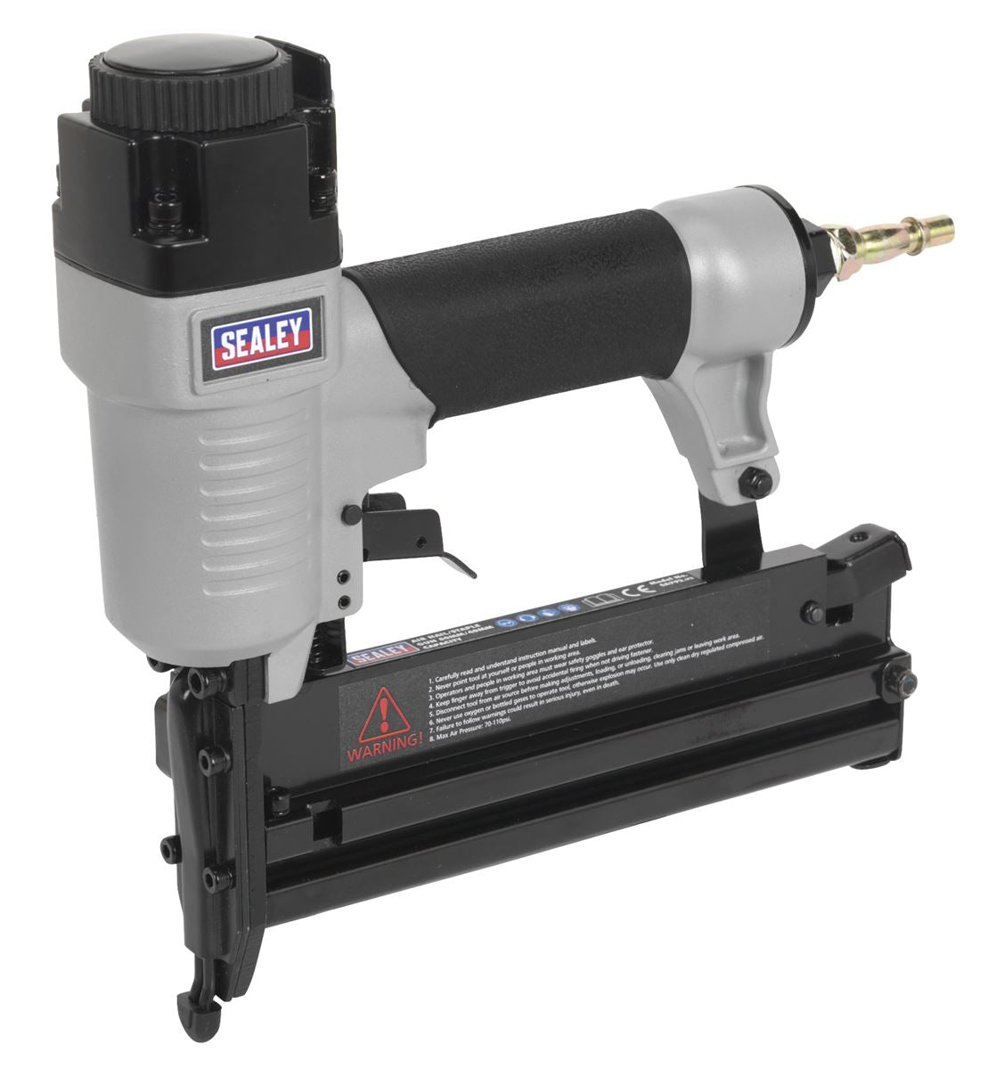 Sealey Air Nail/Staple Gun 10-50mm/10-40mm Capacity SA792