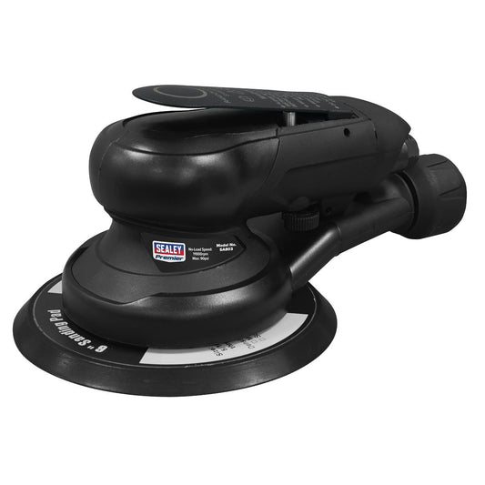 Sealey Air Palm Orbital Sander 6" 150mm Dust Free Speed 11000rpm SA803